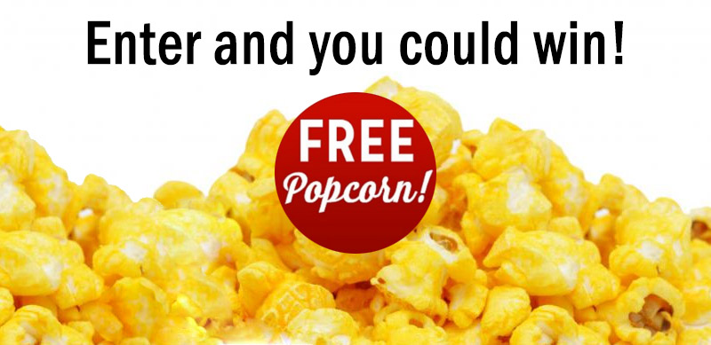Do you have a business card? You could win free popcorn!